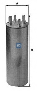 Топливный фильтр UFI 31.849.00 - Фото #1