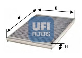 Фильтр, воздух во внутренном пространстве UFI 54.145.00 - Фото #1