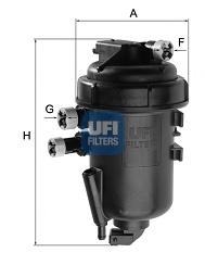 Топливный фильтр UFI 55.147.00 - Фото #1