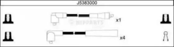Комплект проводов зажигания NIPPARTS J5383000 - Фото #1