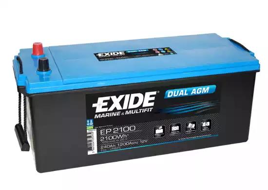 Стартерна акумуляторна батарея EXIDE EP2100 - Фото #1