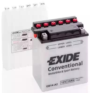 Стартерная аккумуляторная батарея| Стартерная аккумуляторная батарея EXIDE EB14-A2 - Фото #1