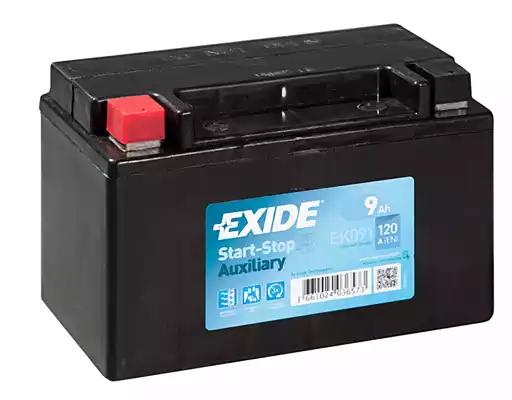 Стартерная аккумуляторная батарея EXIDE EK091 - Фото #1