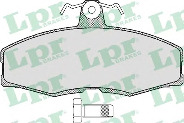 Комплект тормозных колодок, дисковый тормоз LPR 05P234 - Фото #1