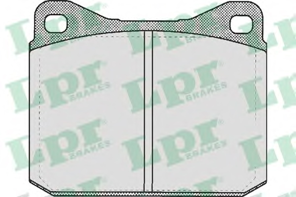 Комплект тормозных колодок, дисковый тормоз LPR 05P401 - Фото #1