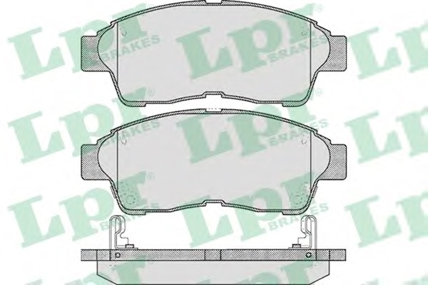 Комплект тормозных колодок, дисковый тормоз LPR 05P561 - Фото #1