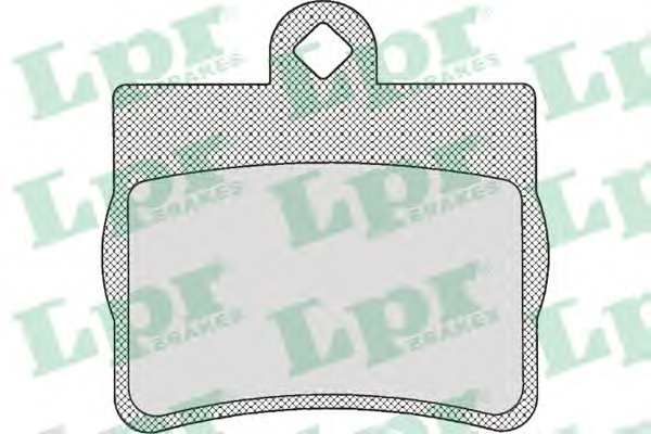 Комплект тормозных колодок, дисковый тормоз LPR 05P725 - Фото #1