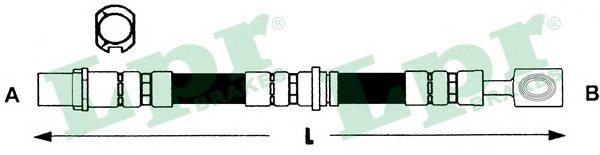 Тормозной шланг LPR 6T46793 - Фото #1
