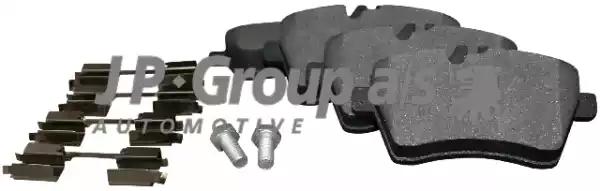 Комплект тормозных колодок, дисковый тормоз JP GROUP 1363601510 - Фото #1