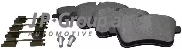 Комплект тормозных колодок, дисковый тормоз JP GROUP 1363601610 - Фото #1