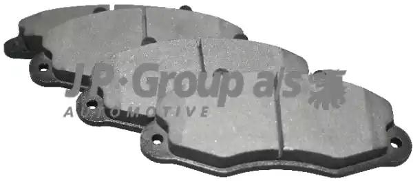 Комплект тормозных колодок, дисковый тормоз JP GROUP 1563600510 - Фото #1