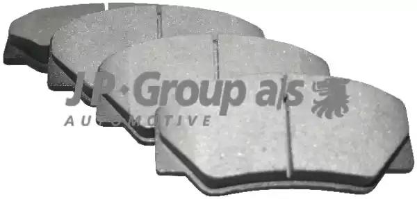Комплект тормозных колодок, дисковый тормоз JP GROUP 1563600710 - Фото #1