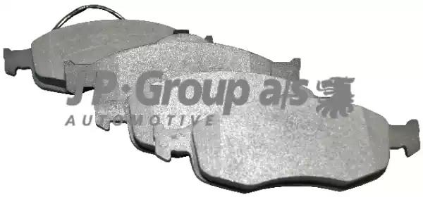 Комплект тормозных колодок, дисковый тормоз JP GROUP 1563601210 - Фото #1