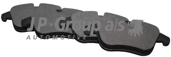 Комплект тормозных колодок, дисковый тормоз JP GROUP 1563601710 - Фото #1