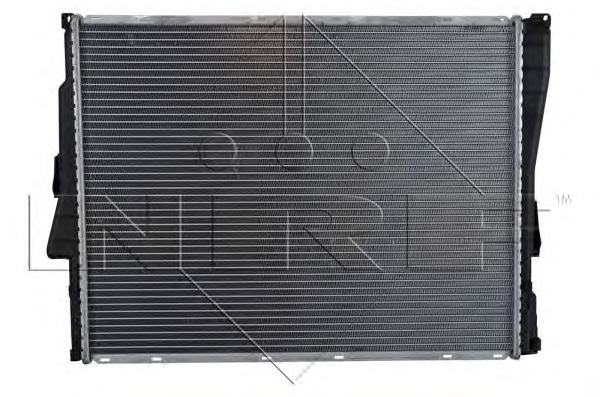 Радиатор, охлаждение двигателя NRF 51580 - Фото #4