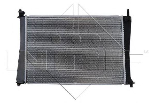 Радиатор, охлаждение двигателя NRF 58274 - Фото #4