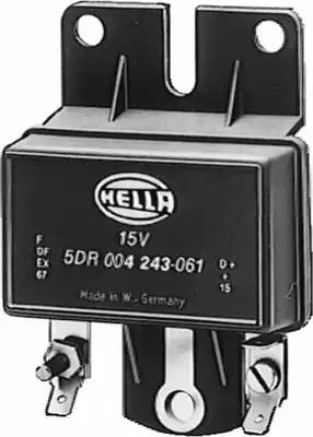 Регулятор генератора HELLA 5DR 004 243-051 - Фото #1