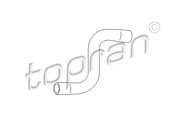 Шланг радиатора TOPRAN 102 996 - Фото #1