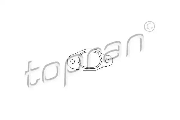 Прокладка, выпускной коллектор TOPRAN 100 318 - Фото #1