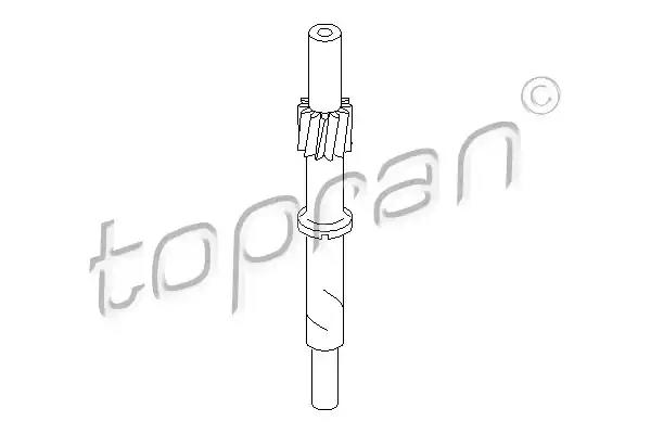 Трос спідометра TOPRAN 107 401 - Фото #1