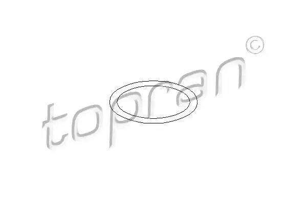 Кільце ущільнювача, масляний радіатор TOPRAN 104 526 - Фото #1