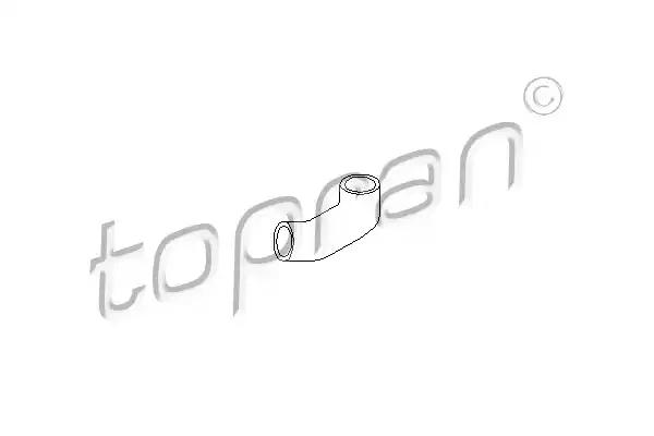 Шланг радиатора TOPRAN 205 720 - Фото #1