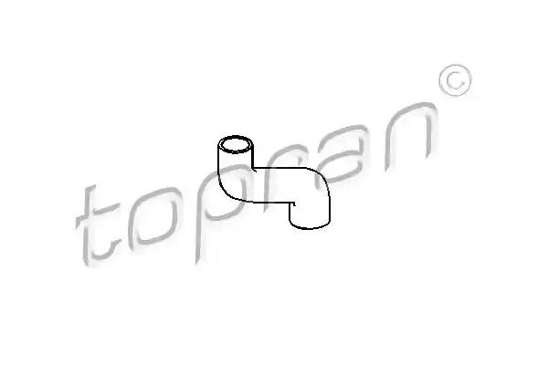 Шланг радиатора TOPRAN 205 721 - Фото #1