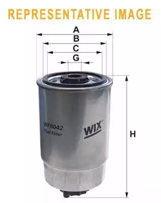 Топливный фильтр WIX FILTERS WF8247 - Фото #1