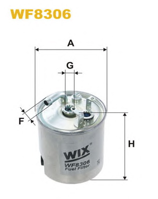 Топливный фильтр WIX FILTERS WF8306 - Фото #1