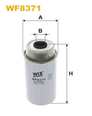 Паливний фільтр WIX FILTERS WF8371 - Фото #1