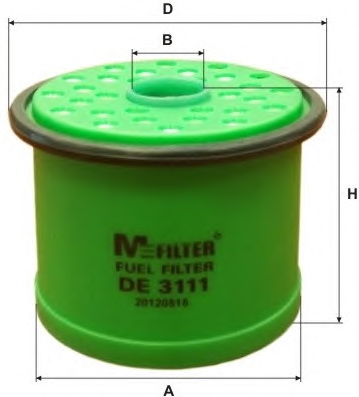 Топливный фильтр MFILTER DE 3111 - Фото #1