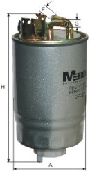 Фильтр топливный  (дизель) DF327 (M-Filter) MFILTER DF 327 - Фото #1