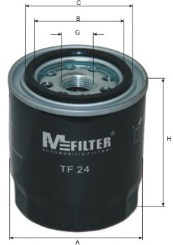 Масляний фільтр MFILTER TF 24 - Фото #1