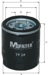 Масляный фильтр MFILTER TF 28 - Фото #1