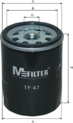 Масляный фильтр MFILTER TF 47 - Фото #1
