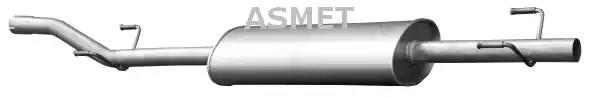 Средний глушитель выхлопных газов ASMET 02.046 - Фото #1