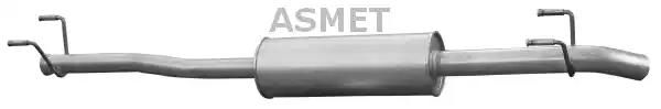 Глушитель выхлопных газов конечный ASMET 02.058 - Фото #1