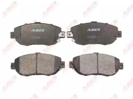 Комплект тормозных колодок, дисковый тормоз ABE C12072ABE - Фото #1