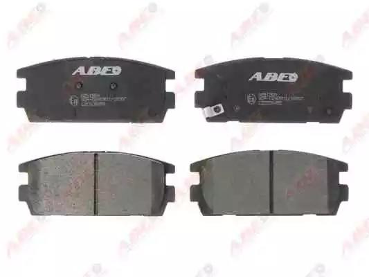 Комплект тормозных колодок, дисковый тормоз ABE C20506ABE - Фото #1
