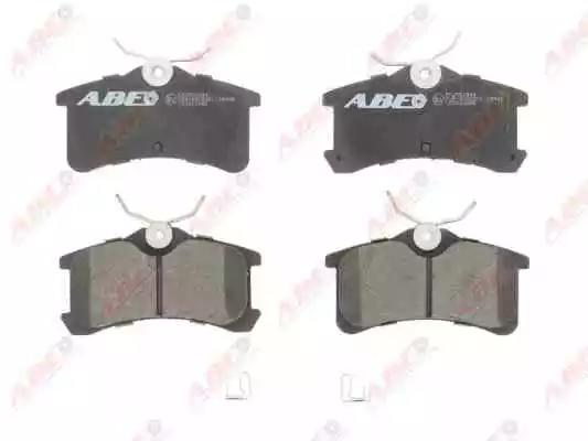 Комплект тормозных колодок, дисковый тормоз ABE C22021ABE - Фото #1