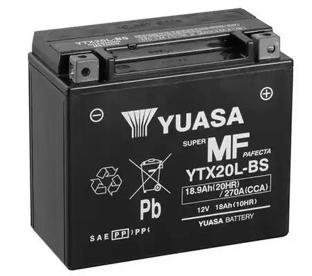 Батарея аккумуляторная YUASA YTX20L-BS - Фото #1