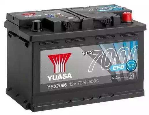 Стартерная аккумуляторная батарея YUASA YBX7096 - Фото #1