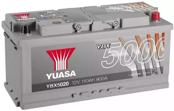 Стартерная аккумуляторная батарея YUASA YBX5020 - Фото #1