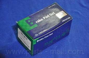 Комплект тормозных колодок, дисковый тормоз PARTS-MALL PKA-029 - Фото #3