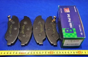 Комплект тормозных колодок, дисковый тормоз PARTS-MALL PKB-014 - Фото #3