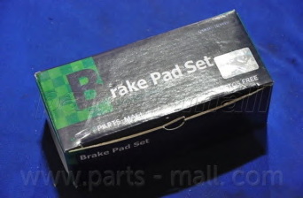 Комплект тормозных колодок, дисковый тормоз PARTS-MALL PKC-008 - Фото #2