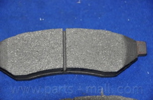 Комплект тормозных колодок, дисковый тормоз PARTS-MALL PKC-017 - Фото #4