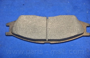 Комплект тормозных колодок, дисковый тормоз PARTS-MALL PKE-004 - Фото #3