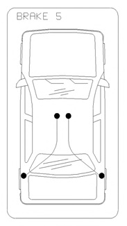 Трос, стояночная тормозная система COFLE 17.2575 - Фото #1