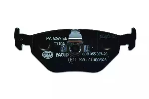 Комплект тормозных колодок, дисковый тормоз HELLA PAGID 8DB 355 007-981 - Фото #2